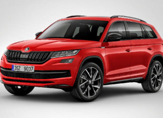 kodiaq sportline 34front