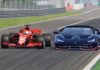 Video: Ferrari F1 2018 vs Lamborghini Centenario