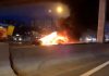Tesla σε κεντρικό δρόμο της Μόσχας εξερράγη (video)