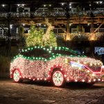 Η Nissan μετέτρεψε ένα Nissan LEAF σε Χριστουγεννιάτικο δέντρο ! (+VIDEO)