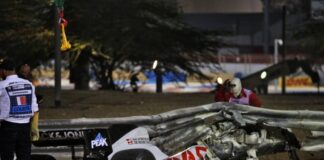 Σοκαριστική προσομοιώση του ατυχήματος του Grosjean