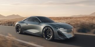 PEUGEOT RCZ Vision ηλεκτρικό κουπέ 500 ίππων